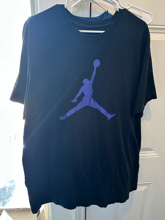 Jordan Other - Jordan Jumpman Men's Standard Fit T-Shirt Black/Purple